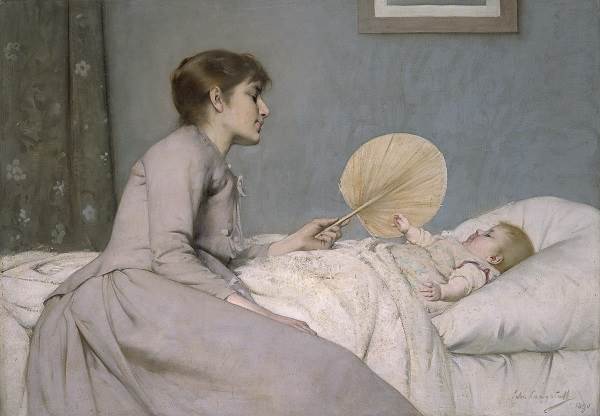 John Longstaff, The young mother