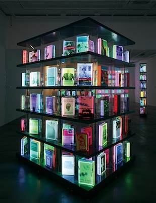 Airan Kang, installation view of Digital Book Project