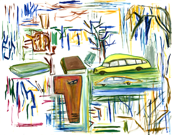 Ken Whisson, The Bus Driver and His Car