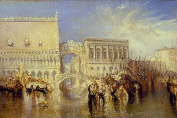 J.M.W. Turner, Venice, the Bridge of Sighs