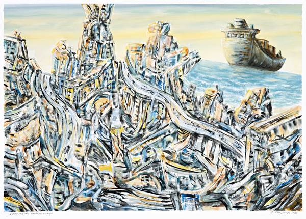 Jan Senbergs, Leaving the restless city