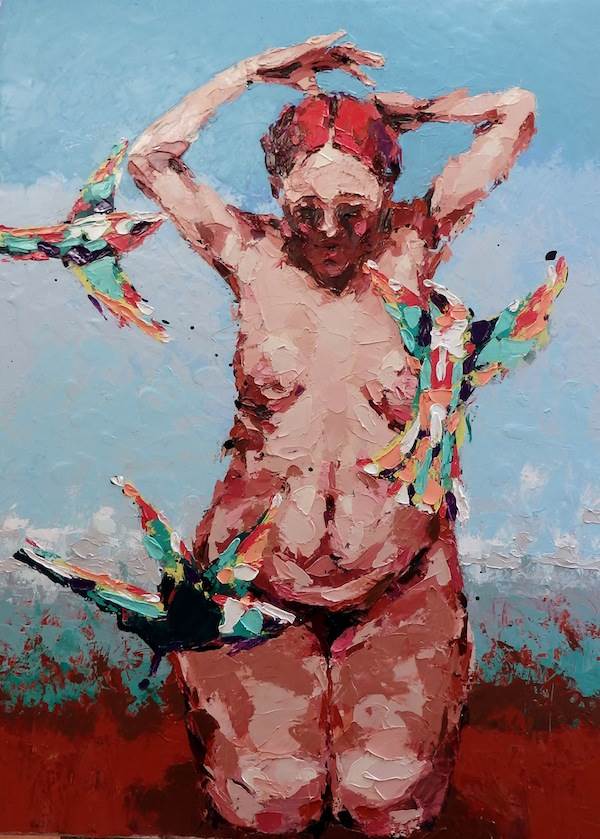 Hank Spirek, Figure with Friends