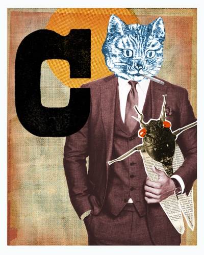 Leslie Haines, C is for Cat 