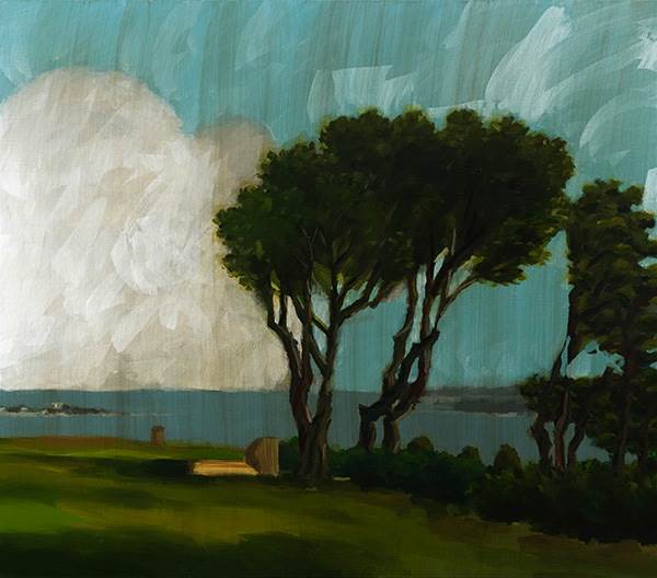 Alan Jones, Painting 159 (Dunningham Reserve)