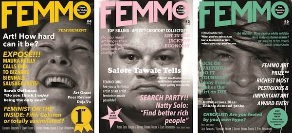 Elvis Richardson & Virginia Fraser, FEMMO™ Issue 4, 5 & 6