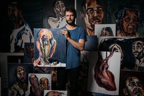 Ben Quilty - Myuran Sukumaran Paintings