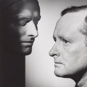 Max Dupain, Leon Gellert with mask, 1936