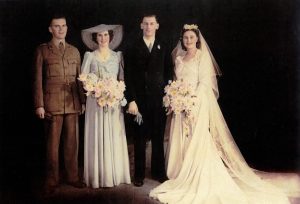 Wedding of Norman Stanley Garden and Ida Victoria Goods, Box Hill, 1942