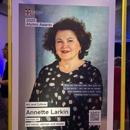 Annette Larkin wins UNSW Alumni Award