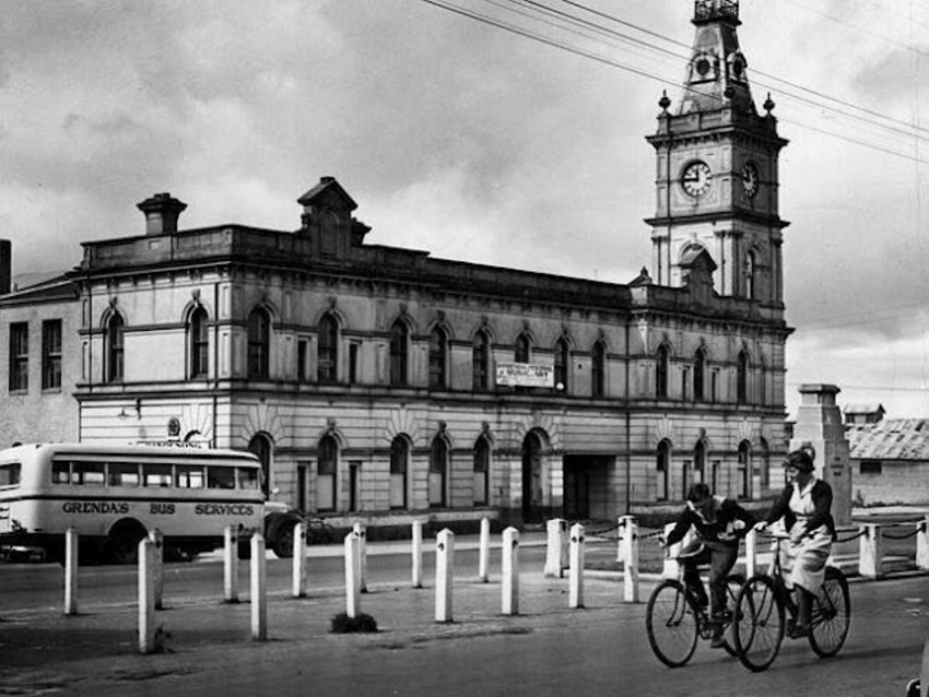 Town Hall, Lonsdale Street, Dandenong, circa 1954