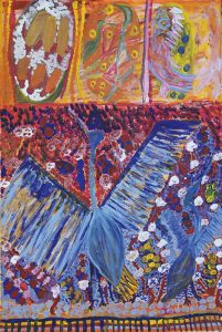Janet Dreamer, Walkabout – creation woman ancestor in cave