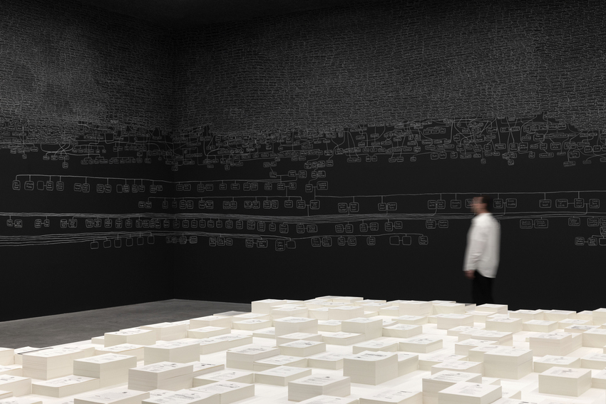 Archie Moore, kith and kin (installation view, Australia Pavilion, Venice Biennale), 2024