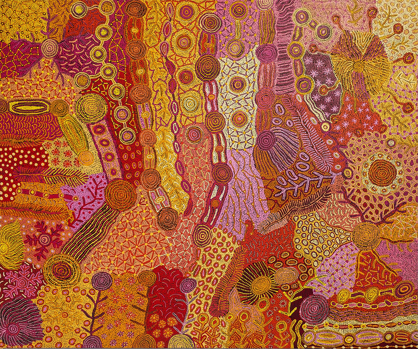 Theo (Faye) Nangala Hudson, Warlukrlangu Jukurrpa, 2024