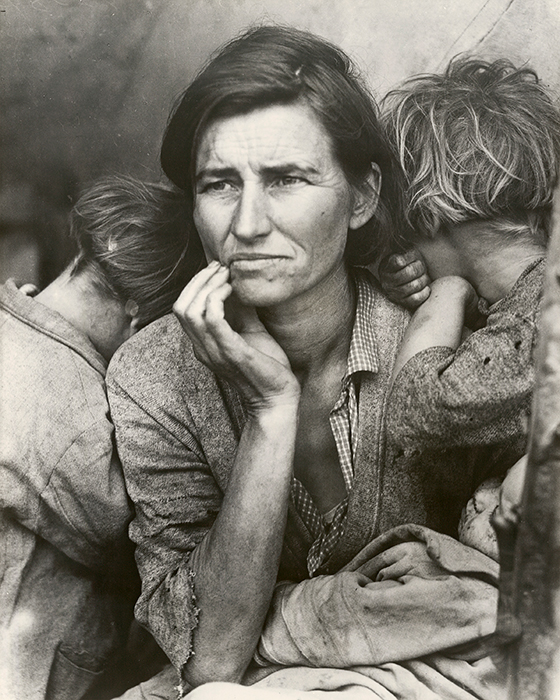 Dorothea Lange, Migrant Mother, Nipomo, California, 1936