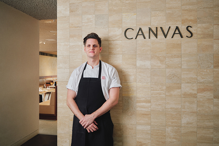 Current Chef-in-Residence James Scott, Canvas 