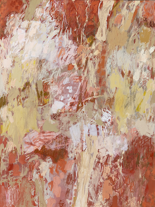 Pamela Honeyfield, Windscript, 2025, oil on canvas, 92 × 122cm