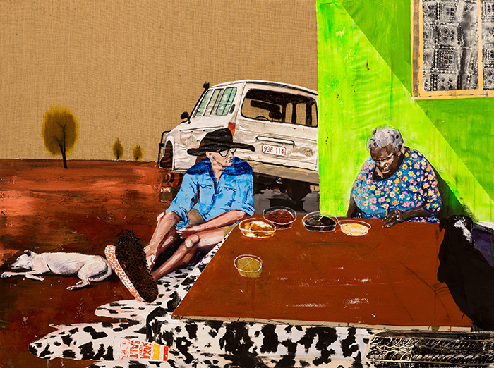 Sitting with Naata Nungurayi, 2019