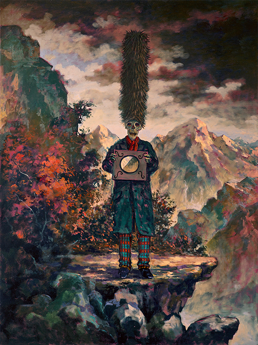 Michael Vale, (Time passes slowly) up here in the mountains, 2018