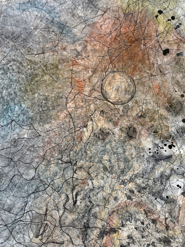 Kate Shaw, Lifelines and Detours (detail), 2026