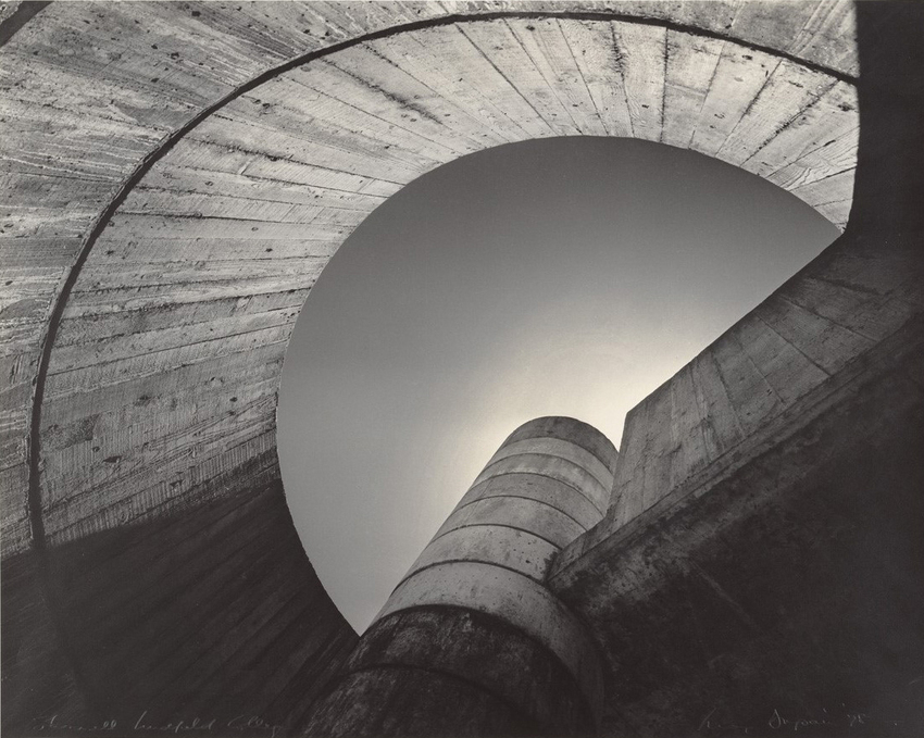Max Dupain, NSW Government Architect (architect), Stairwell Lindfield College, 1978