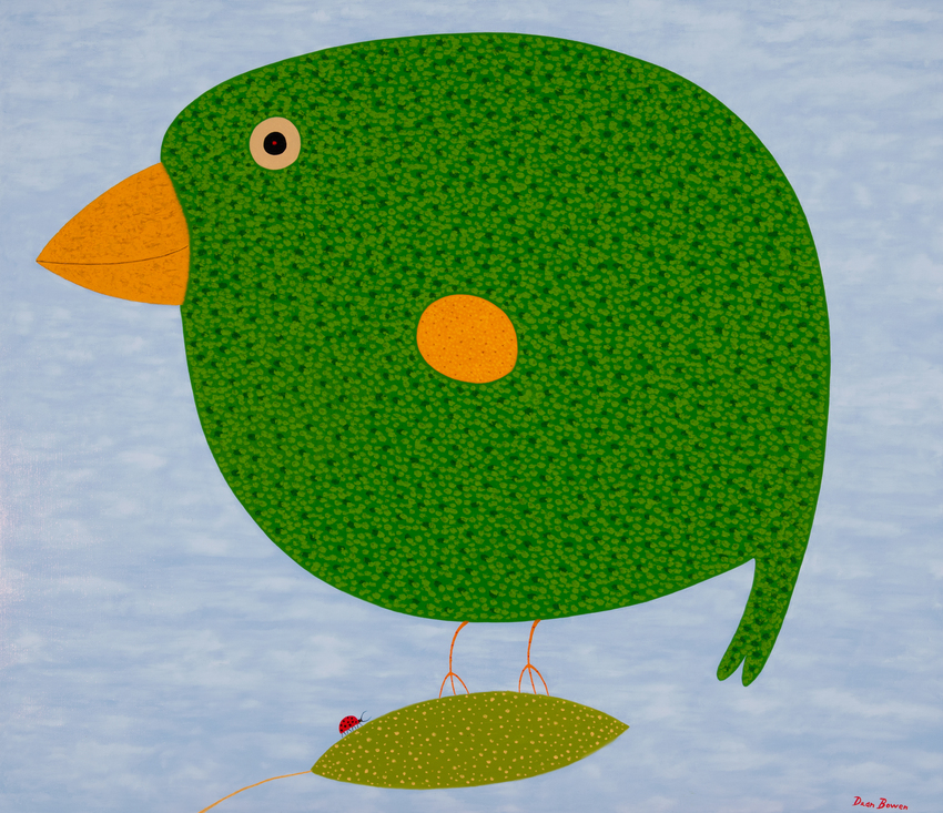 Dean Bowen, Green Leaf Bird – Female