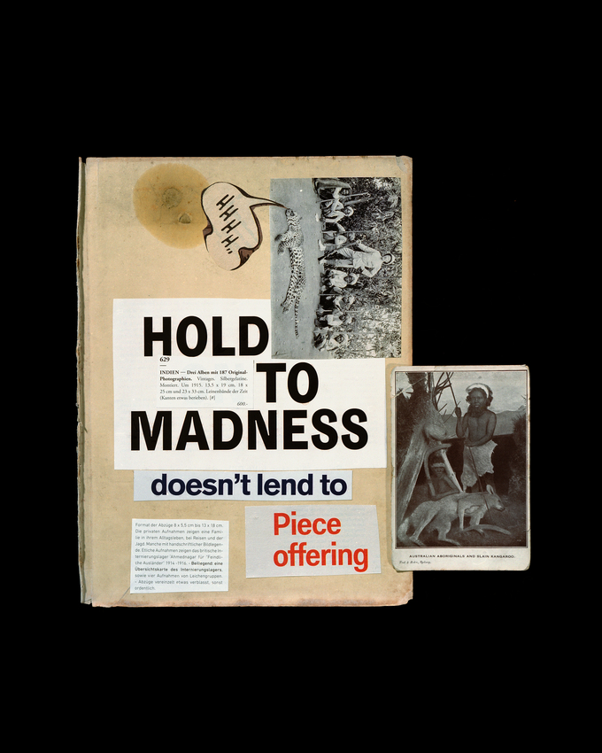 Brook Andrew, This year, hold to madness…, 2020