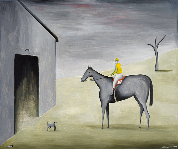 Noel McKenna, Stable Scene with Shane Dye, 2000