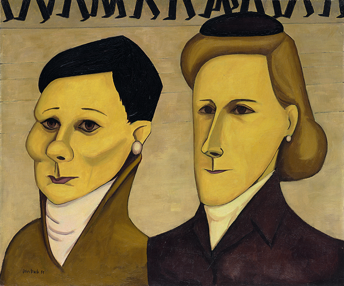 John Brack, Two typists, 1955