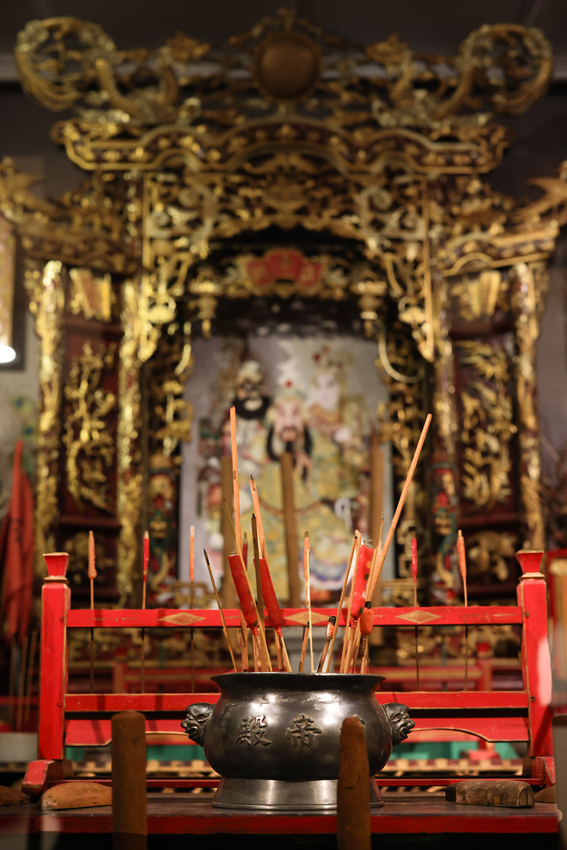 Guan Di Temple, installation image