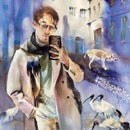 Elena Churilova, Smartphonization, or Gateway to Inner Reality (detail), 2026