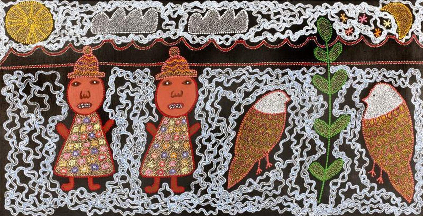 Geraldine Napangardi Granites, galyipi Jukurrpa (Snakevine Dreaming) – Mina Mina, 2026