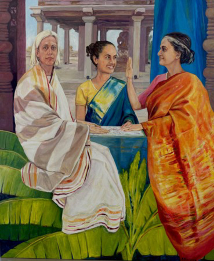 Anna Bonshek, Dreaming of Hampi, 2023