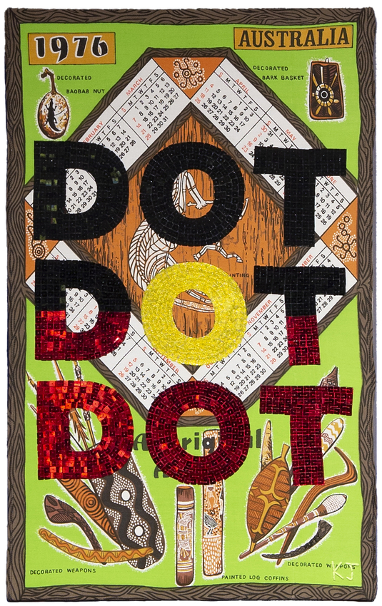 Kait James, Dot Dot Dot (Sequin), 2024