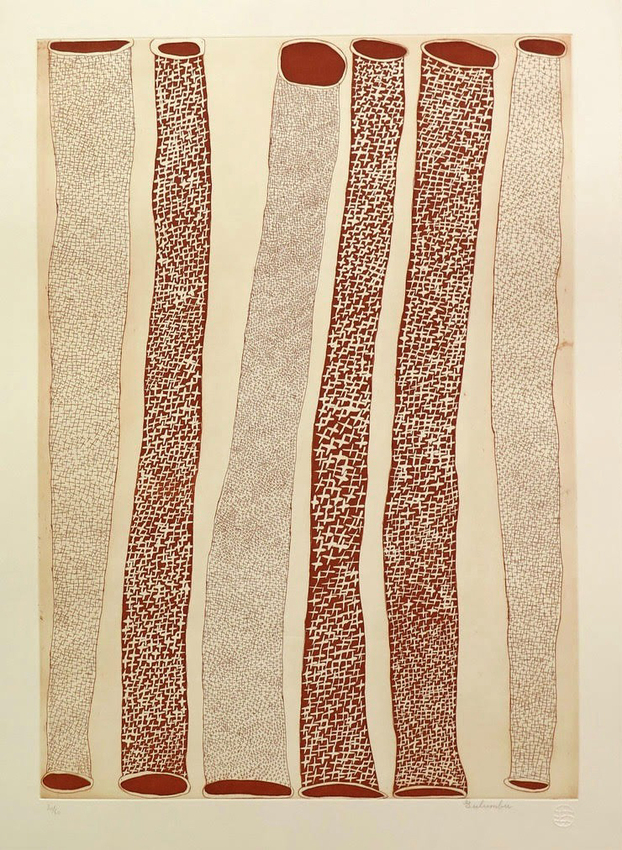 Gulumbu Yunupiŋu, Ganyu (stars), from the portfolio 'Republic Unlimited: Top End', 2005