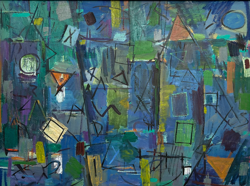 Yvonne Audette (b. 1930), Dream Symbols, 1986