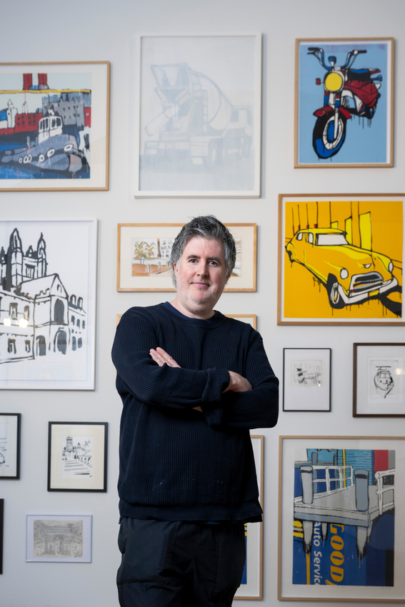 Jasper Knight, Collage, prints and works on paper, 2026