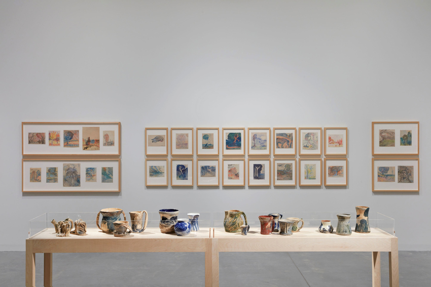 Merric Boyd, Fantastic Forms (installation view), Bundanon, 2023