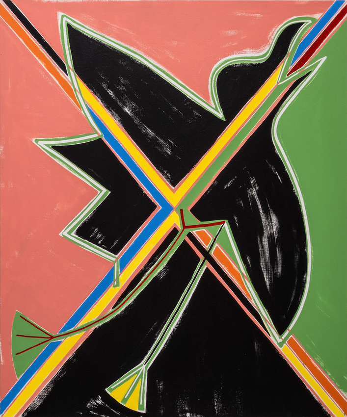 Yuriyal Bridgeman, Crow, Ascending, 2023