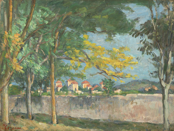 Paul Cezanne (French, b.1839, d.1906), La route (Le mur d’enceinte) [The Road (The Old Wall)], 1875–6