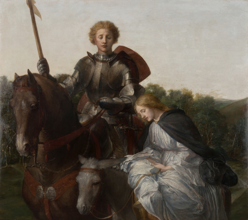 G. F. Watts, Una and the Red Cross Knight, 1869