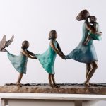 Gillian Govan, Sea Breeze, 2026, bronze, 50 × 55 × 27cm