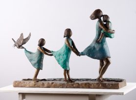 Gillian Govan, Sea Breeze, 2026, bronze, 50 × 55 × 27cm