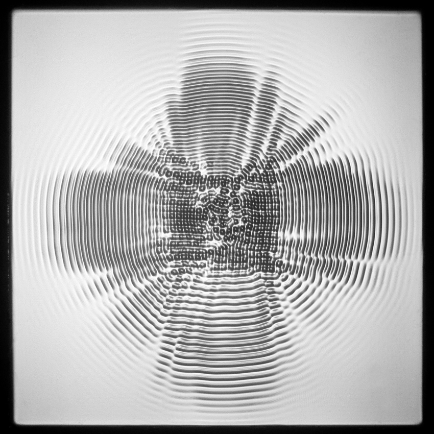 Sammy Hawker, Cymatic Figure from Humpback Whale Song (Pleiades #1), 2025