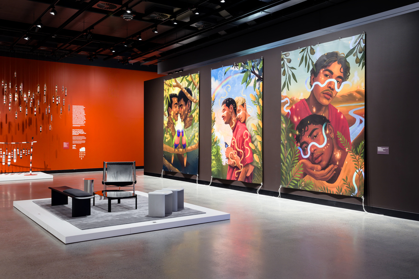 5th National Indigenous Art Triennial: After The Rain, installation view