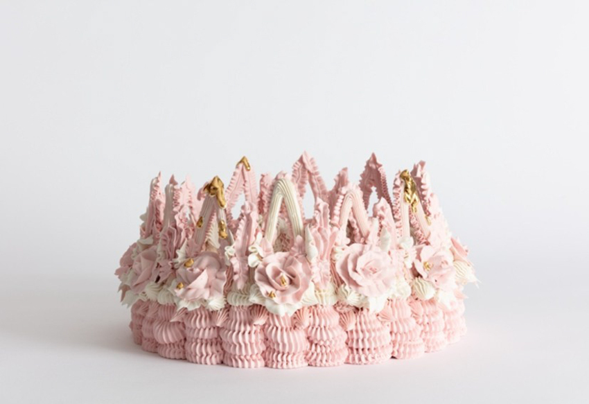 Ebony Russell, Crying Crown – Rose Crown (Kitsch Tears), 2024