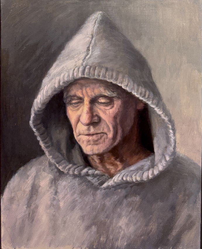Michelle Hiscock, The Weather Watcher, after Zurbarán