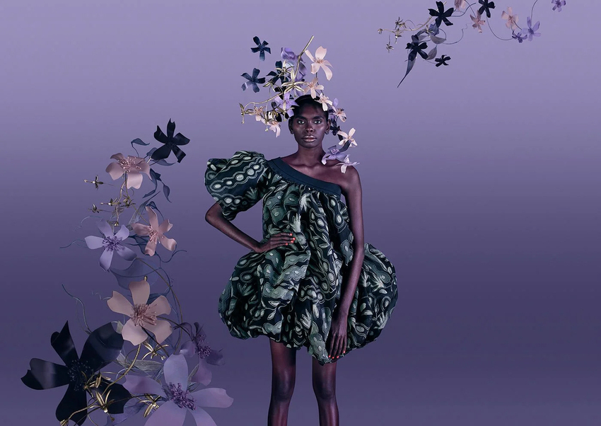 Grace Rosendale, Seedpods dress, 2019