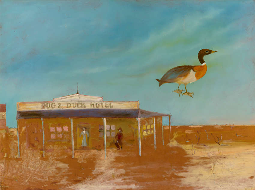 Sidney Nolan, Dog and Duck Hotel, 1948