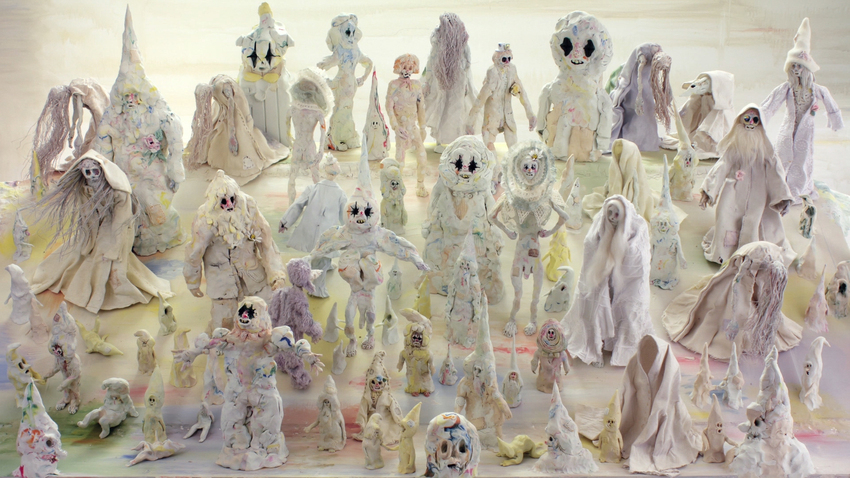 Allison Schulnik, Mound (still), 2011
