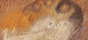 Arthur Boyd, Manufactura de Tapeçarias de Portalegre (tapestry workshop), St Clare attending to St Francis, 1974 / National Gallery of Australia, Kamberri Canberra / Arthur Boyd’s work reproduced with the permission of Bundanon Trust